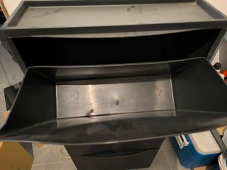 Zapatero IKEA TRONES Negro (3 piezas)