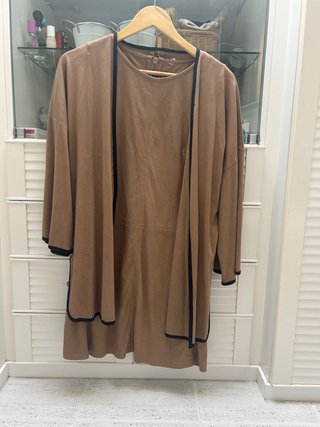 Traje Stradivarius Marrón