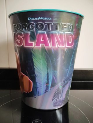 Cubo Palomitas La Isla Olvidada