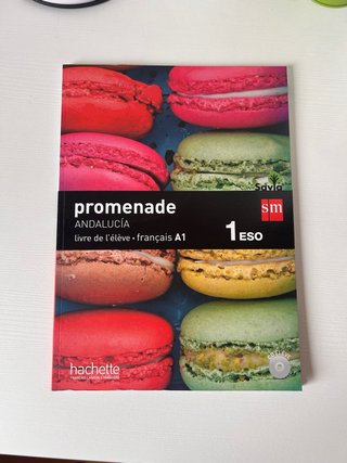 Promenade, français A1, 1 ESO. Livre de l'élève
