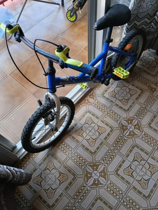 Bicicleta Infantil Btwin Azul