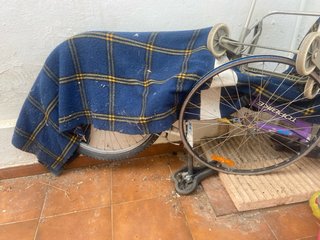 Bicicleta para piezas