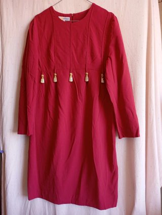 Vestido Premamá Burdeos Talla XL