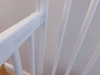 Cuna de madera blanca 120x60 cm