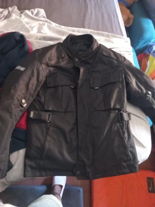 Chaqueta de Automovilismo Negra