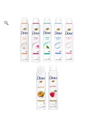 Deodoranti Spray Dove
