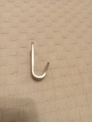 4 Ganchos de pared Ikea Blecka 5 cm