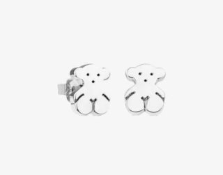 Pendientes Oso Tous Plata