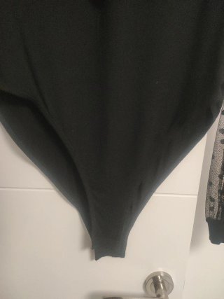 Body transparencias manga larga