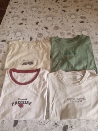 Lote 10 Camisetas talla XL (Pull&Bear, zara, nike