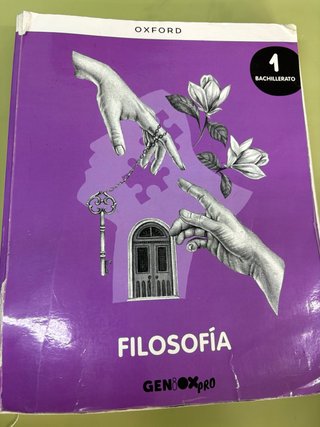 Filosofía 1º Bachillerato. Libro del estudiante...