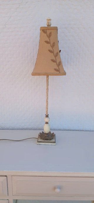 Lámpara de mesa de forja