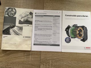 Lavadora Bosch Serie 6 EcoSilence Drive 8kg
