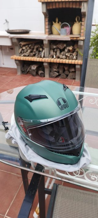 Casco AGV K1 Verde Oliva Talla XL