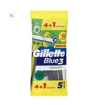 Gillette Blue3 Sensitive - smooth