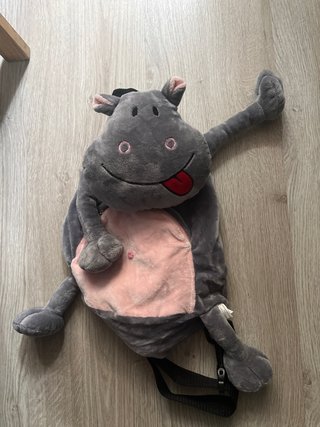 Mochila Infantil Hipopótamo