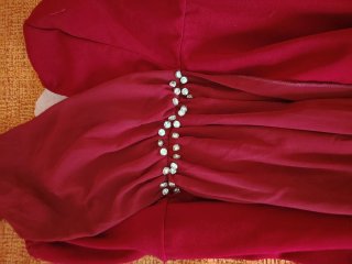 Vestido Largo Rojo de Fiesta