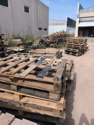 Palets de madera en venta