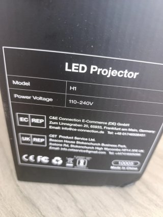 Proyector LED Home Theater