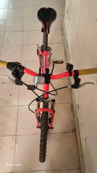 Bicicleta 24 WEST  Roja