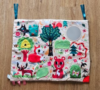 Tapiz sensorial infantil de tela