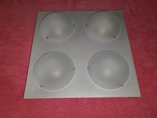 Lámpara de techo moderna 4 focos