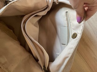 Borsa pelle italiana beige mod. Cartella