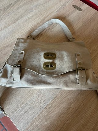 Borsa pelle italiana beige mod. Cartella