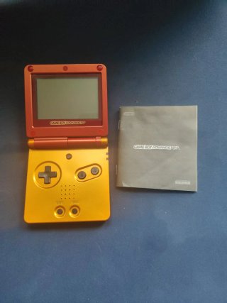 Game Boy Advance SP Samus Metroid
