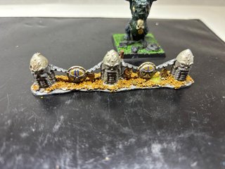 Troll y muro miniaturas warhammer