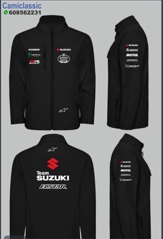 Suzuki Chaquetas Camisetas polos sudaderas