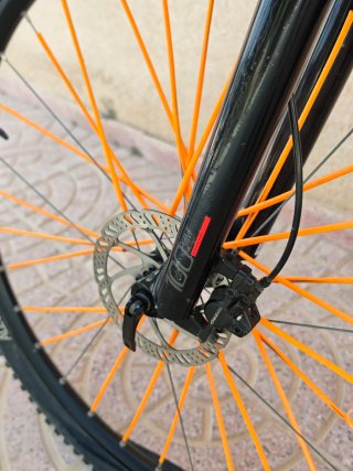 Rockrider Explorer 500 Naranja - Bicicleta montaña