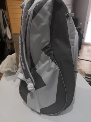 Bolsa de Pádel Varlion Gris y Blanca