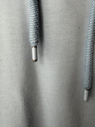 Sudadera con capucha azul Stradivarius
