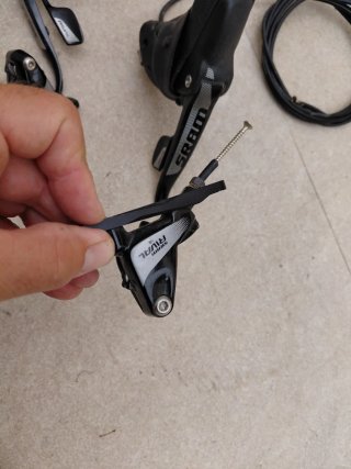 Manetas y Pinzas Freno Hidráulico Sram Rival