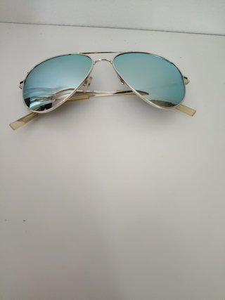 Gafas de Sol Polaroid Aviador Doradas