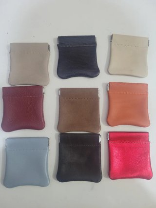 Portamonedas de cuero artesanal – Hechos a mano