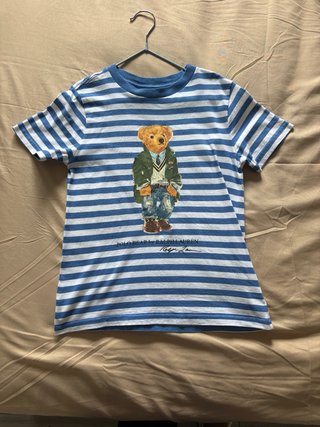 Camiseta Polo Bear Ralph Lauren Rayas talla 7