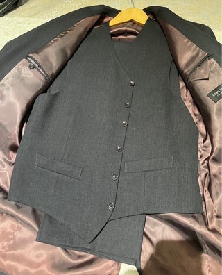 Traje Cortefiel Talla 52 Gris