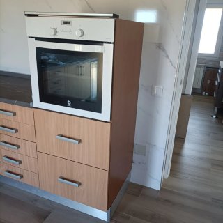 Horno Balay Blanco y mueble con dos cajoneros