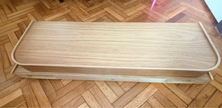 2 Scaffali in legno e metallo