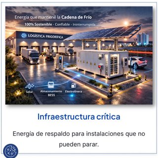 Energía Fotovoltaica Acumulador de Energía Industr