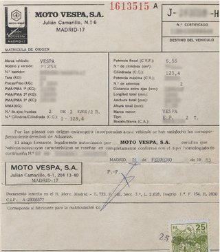 Vespa 125