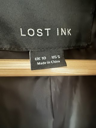 Chaqueta pelo sintético Lost Ink leopardo