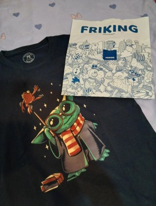 Camiseta Baby Yoda Friking Talla M