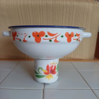 Set de Recipientes de Esmalte Vintage