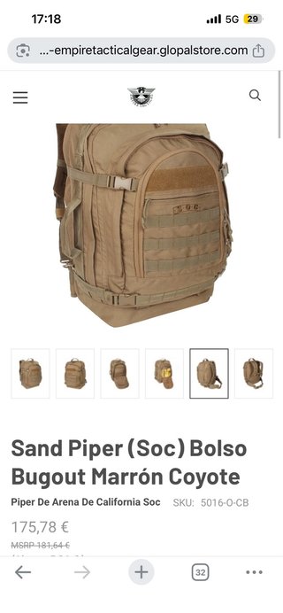Mochila Militar