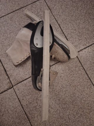 Patines de Hielo Vintage Años 80 Talla 36 chica