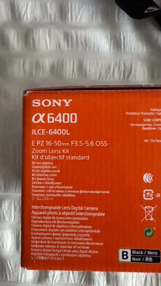 Sony Alpha 6400 Kit con Objetivo