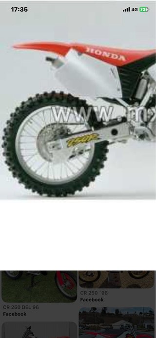 Rueda Trasera Honda CR 250 '96